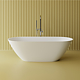 Cada freestanding Marmite BT 0604, compozit mineral, fara preaplin, alb mat, 1600 x 700 mm