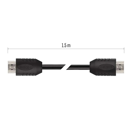 Cablu HDMI/Ethernet de mare viteza Emos, tata  - tata drept, 2.5 m