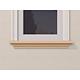 Solbanc decorativ exterior FP206D, polistiren eps100, 120 x 81 x 2000 mm