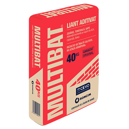 Liant aditivat Multibat, 40 kg Liant aditivat Multibat, 40 kg
