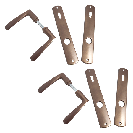 Maner cu silduri pentru cheie, galben, 90 mm Maner cu silduri pentru cheie, galben, 90 mm