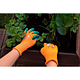 Manusi protective copii Neo Tools, latex, portocaliu/verde, marimea 4