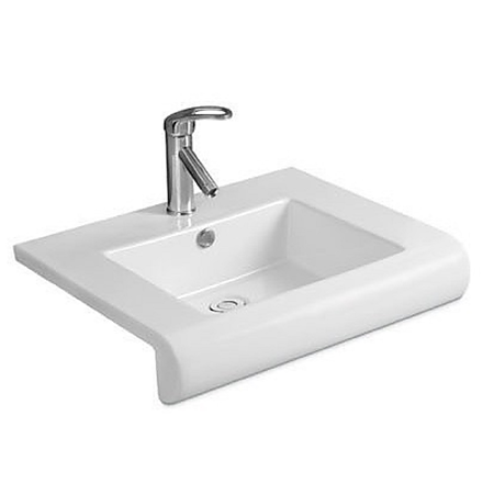 Set mobilier baie Badenmob Seria 004 - 60, masca + lavoar + oglinda, alb Set mobilier baie Badenmob Seria 004 - 60, masca + lavoar + oglinda, alb
