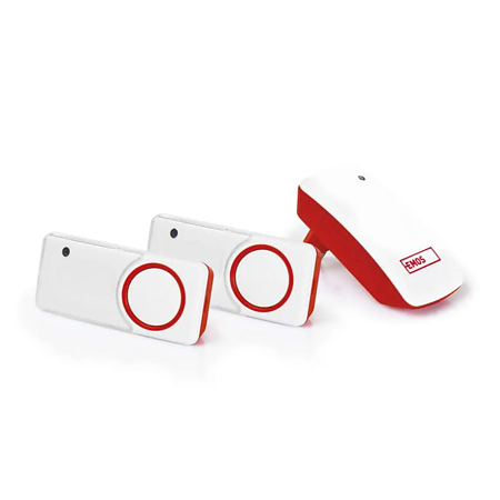 Sonerie wireless 2 butoane Emos P5720.2T, 150 m, IP44, 10 melodii