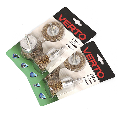 Set de 3 perii de sarma, Verto 62H613