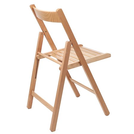 Scaun pliabil lemn Basic, fag, sezut de lemn, 79 x 42 cm Scaun pliabil lemn Basic, fag, sezut de lemn, 79 x 42 cm
