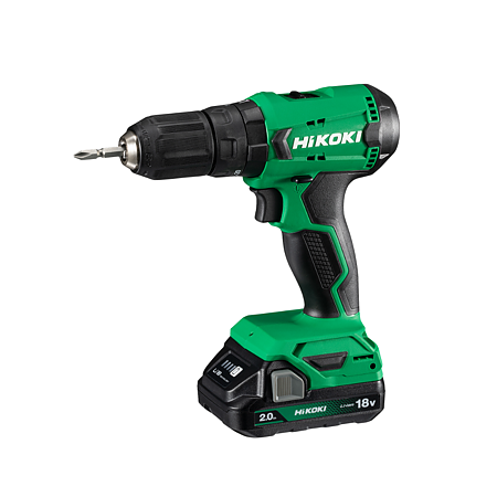 Masina de gaurit cu percutie Hikoki DV18DAWCZ, 18 V, 2 acumulatori 2 Ah