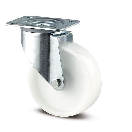 Rola pivotanta din poliamida, 100 x 36 mm, 160 kg