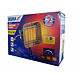 Incalzitor radiant cu gaz Dedra DED9970, otel/ceramica, gri, 4.6 kW