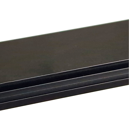 Kit instalare perete fix dus / walk in Sanotechnik D9000, finisaj uni negru, reglabil 70 – 120  x 200 cm 