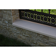 Capac interval gard Star Stone Roma Royal, piatra compozita, smoke, 500 x 350 x 30 mm