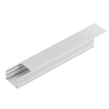 Profil aluminiu pentru banda LED, alb opac, 3 m Profil aluminiu pentru banda LED, alb opac, 3 m