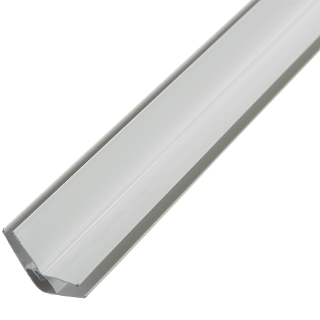 Profil pentru colt, PVC, alb1001W, 3 m