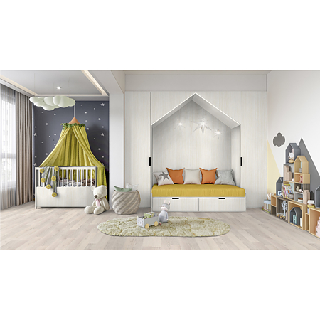 Parchet laminat 8 mm Kastamonu Best Oak FS005, nuanta deschisa, bej, clasa de trafic 31, click L2C, 1205 x 197 mm