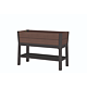 Jardiniera cu picioare Keter Darwin, plastic, maro, 113 x 47.5 x 79.8 cm