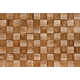 Panouri decorative din lemn Stegu Quadro 3, interior, 380 x 380 x 6 - 14 mm, 4 buc/cutie