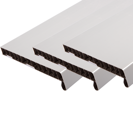 Glaf PVC pentru interior, Helopal, alb, 250 x 2975 mm Glaf PVC pentru interior, Helopal, alb, 250 x 2975 mm