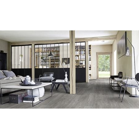 Covor PVC linoleum Premium Soho 8, gri, clasa 23/31, grosime 3.2mm, latime 400 cm