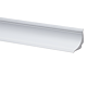 Profil de scafa pentru cada cu margine flexibila Set Prod din PVC, gri, 25 mm