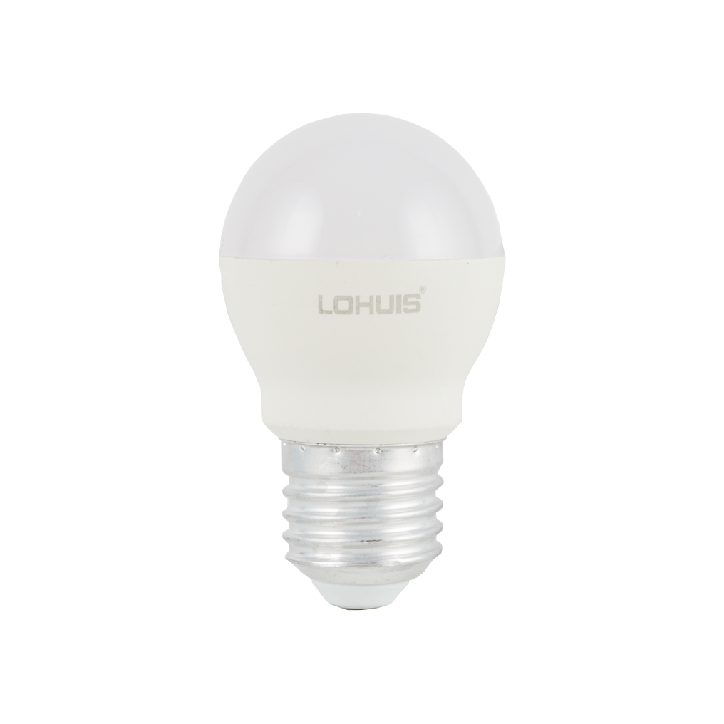 Bec LED Lohuis, sferic, E27, 8W, 900 lm, lumina rece 6500K