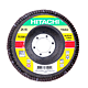 Disc lamelar, pentru inox / metale, Hikoki Proline 752583, 115 mm, granulatie 80