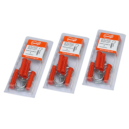 Diblu MQ, 8 x 40 mm, cu carlig tip C, 5 x 50 mm, 4 BUC Diblu MQ, 8 x 40 mm, cu carlig tip C, 5 x 50 mm, 4 BUC