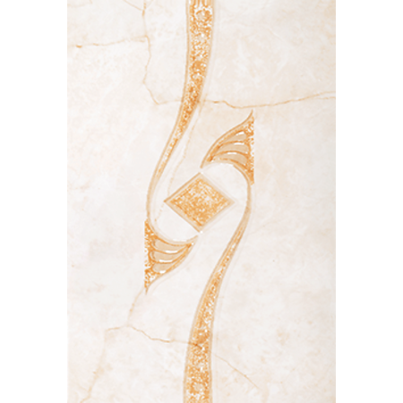 Faianta decorativa Siena 1, finisaj mat, beige, dreptunghiulara, 20 x 30 cm