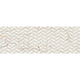 Faianta decorativa Atena 2065-HL1-WW bej, rectificata, lucioasa, dreptunghiulara, 25 x 75 cm