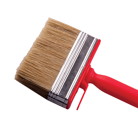 Pensula pentru suprafete mari, latime 120 mm, fir mixt (sintetic + natural) si maner din plastic