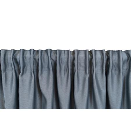 Draperie Jamaica, poliester, antracit dimout, 145 x 250 cm