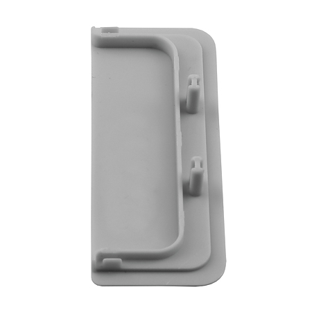 Terminatie stinga-dreapta pentru Profil aluminiu LB (tip Gola) - C, plastic, gri, 20 mm