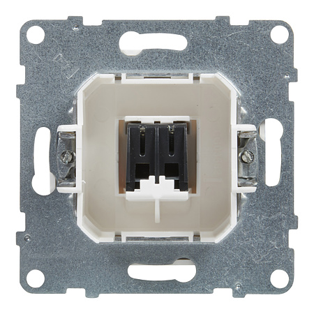 Priza cu borne Legrand, incastrata, conector difuzor, alb