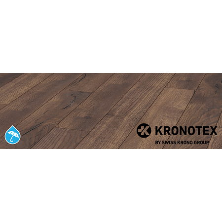 Parchet laminat 10 mm Kronotex Amazone 4766 Oak Petterson Dark, nuanta inchisa, stejar, clasa de trafic intens 33, click, 1380 x 157 mm