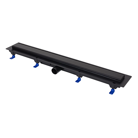 Rigola dus Standard Liv cu gratar, inox si plastic, ø 40, lungime 75 cm