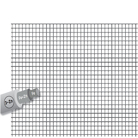 Plasa gard zincata Volifort, 1,45 mm, 1 x 10 m