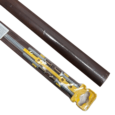 Profil de dilatatie din aluminiu SM1 Decora nuc american, 93 cm