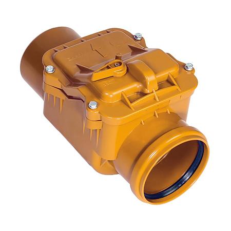 Clapeta antiretur canalizare exterioara Valrom, PVC, Ø 50 mm