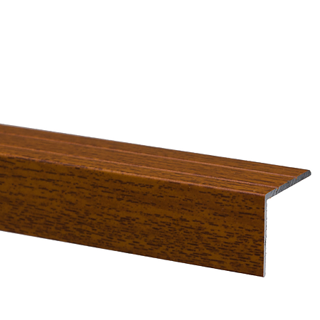 Profil pentru treapta cu surub Set Prod S45 cu latime 25 mm, lemn exotic, 1 m