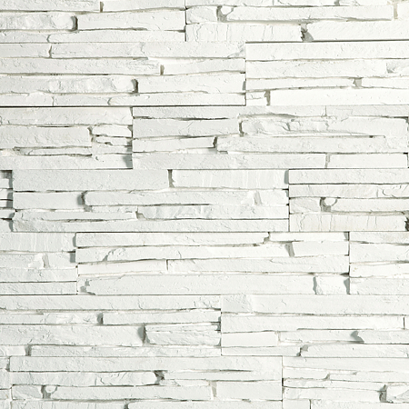 Piatra decorativa Modulo Oslo White interior, alb, 32,5 x 7,5 cm