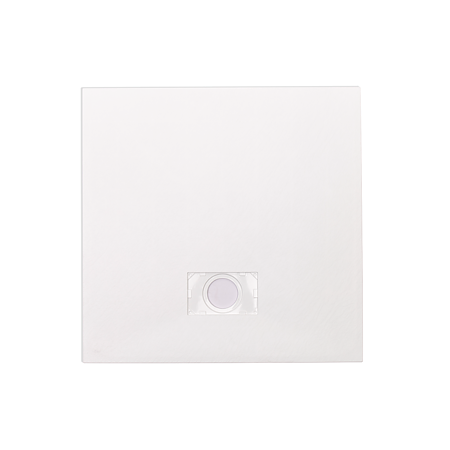 Cadita de dus Sanotechnik 9090W, alba, patrata, decupabila, 90 x 90 x 2.6 cm