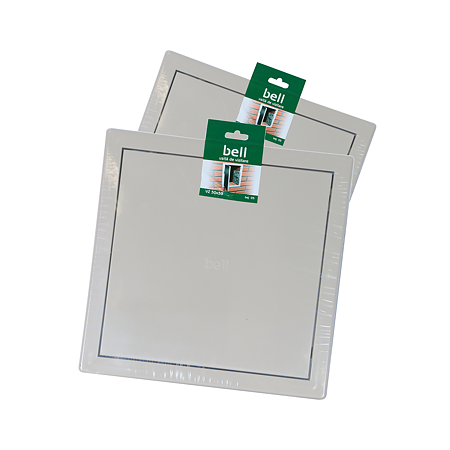 Usita vizitare bej,  plastic, 30 x 30 cm