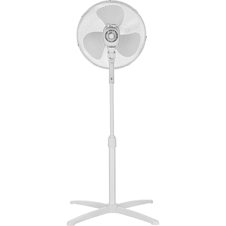 Ventilator cu picior Midea FS40-21M, 40 W, alb, diametru 40 cm