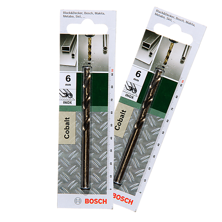 Burghiu Bosch HSS-Co DIN 338, mandrina standard, pentru metal, 6 mm