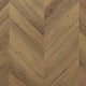 Pardoseala SPC 4,5 mm Afirmax Chevron stejar Frisco, impermeabila, nuanta medie, clasa de trafic 32, sistem de imbinare clic 5G, montaj chevron placi A si B,  600 x 120 mm