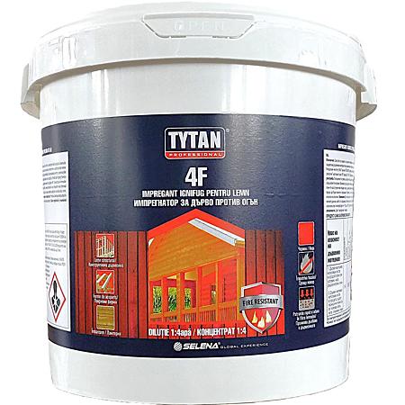 Impregnant ignifug pentru lemn Tytan 4F, 20 kg