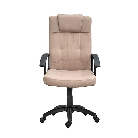 Scaun birou directorial capuccino Antares DELTA 2084, tapiterie textil, rotativ, reglabil pe inaltime, 63 x 66 x 114 - 124 cm