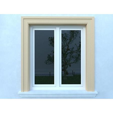 Ancadrament ferestre si usi Akfix FP122, polistiren EPS 100 + mortar, 200 x 50 x 2000 mm