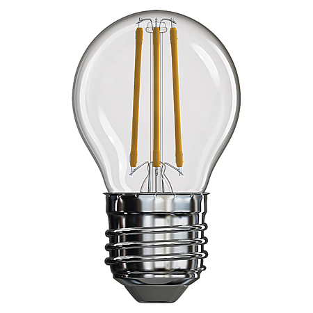 Bec LED Emos filament, forma de glob, E14, 4 W, 465 lm, lumina neutra 4100K