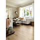 Parchet laminat 8 mm Egger Nature Sense Stejar Loja maro EL2077, nuanta medie, clasa de trafic 32, CLIC it!, 1292 x 193 mm