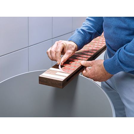 Banda dublu adeziva montaj Tesa 77746  placi ceramice si metal, alba, interior/exterior, 19 mm, 1.5m